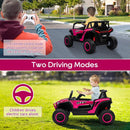 24V Kids Electric Ride-On UTV Car 4-Wheeler Off-Road with Remote Control Magic Cars 3