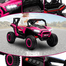 24V Kids Electric Ride-On UTV Car 4-Wheeler Off-Road with Remote Control Magic Cars 6