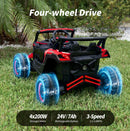 24V Kids Electric Ride-On UTV Car 4-Wheeler Off-Road Toy with Remote Control Magic Cars 1