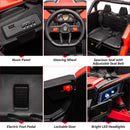 24V Electric Kids Ride-On UTV Car 4-Wheeler Off-Road Toy with Remote Control Magic Cars 4