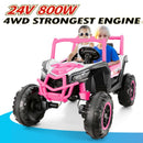 24V Kids Electric Ride-On UTV Car 4-Wheeler Off-Road Vehicle with Remote Control Magic Cars 2