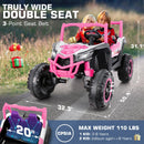 24V Kids Electric Ride-On UTV Car 4-Wheeler Off-Road Vehicle with Remote Control Magic Cars 9