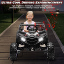 24V Kids Ride-On UTV Car with Remote Control, Spring Suspension, 200W Motor, and Music Magic Cars 2