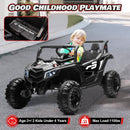 24V Kids Ride-On UTV Car with Remote Control, Spring Suspension, 200W Motor, and Music Magic Cars 4