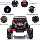 24V Electric Kids Ride-On Off-Road UTV Truck with 200W Motors and Remote Control, Red Magic Cars 2