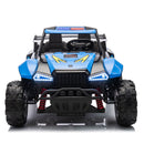 24V Kids Electric Ride-On 4-Wheeler Off-Road UTV Toy with Remote Control Blue Magic Cars 23