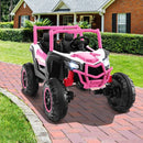 24V Kids 2-Seater Ride-On UTV Toy with 2.4G Remote Control for Ages 3 and Up Magic Cars 3