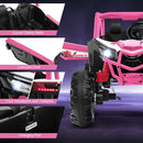 24V Kids 2-Seater Ride-On UTV Toy with 2.4G Remote Control for Ages 3 and Up Magic Cars 4