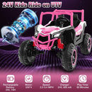 24V Kids 2-Seater Ride-On UTV Toy with 2.4G Remote Control for Ages 3 and Up Magic Cars 7
