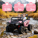 24V Kids 2-Seater UTV Electric Ride-On Car with Remote Control, LED Lights & MP3 Player Magic Cars 1