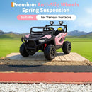 24V Kids 2-Seater UTV Electric Ride-On Car with Remote Control, LED Lights & MP3 Player Magic Cars 4