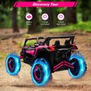 24V Battery-Powered Kids UTV Ride-On Car with Remote Control 4-Wheeler Off-Road Toy Magic Cars 14