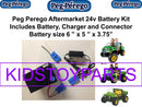 24V Power Wheels Battery Kit with Charger and Car Plug for 12V Kids Ride-On Cars Magic Cars Variant 0