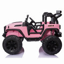 24V Large Kids Electric Ride-On Truck with Parental Remote Control and 2 Seats Magic Cars 19
