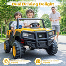 Caterpillar 24V Dual Seater Kids Ride-On Dump Truck Magic Cars 4