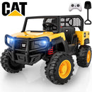 Caterpillar 24V Dual Seater Kids Ride-On Dump Truck Magic Cars 9