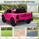 24V Licensed RAM 2500 Dual Seater Electric Truck with Remote Control, 3 Speed Settings, LED Lights for Kids Magic Cars 6