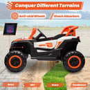 24V Off-Road UTV Two-Person Kids Ride-On Vehicle with Bluetooth LED Remote Magic Cars 2