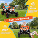 24V Off-Road UTV Two-Person Kids Ride-On Vehicle with Bluetooth LED Remote Magic Cars 3