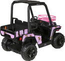 24V Pink Realtree Camo Electric UTV Ride-On Magic Cars 6