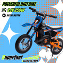 24V Electric Dirt Bike for Kids with 250W Motor Magic Cars 4