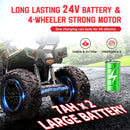 24V Electric Ride-On 4WD Off-Road ATV Quad 4-Wheeler Toy Vehicle Magic Cars 16