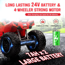 24V Electric Ride-On 4WD Off-Road ATV Quad 4-Wheeler Toy Vehicle Magic Cars 1