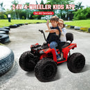 24V Electric Ride-On 4WD Off-Road ATV Quad 4-Wheeler Toy Vehicle Magic Cars 5