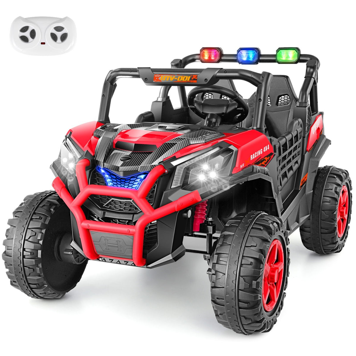  キッズカー 24V Ride on Car 4x200W Kids UTV 2 Seater 4WD Electric Vehicle Kids