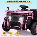 24V Electric 2-Seater Ride-On Dump Truck Car for Kids with Remote Control Magic Cars 6