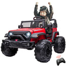 24V Electric Ride-On Truck for Kids with Remote Control and Built-in Music Player Magic Cars 8