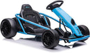 24V Ride-On Go-Kart with Music and Horn, 8MPH High Speed for Kids 8-12 Years, Blue Magic Cars Variant 0