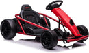 24V Ride-On Go-Kart with Music and Horn, 8 MPH High Speed for Kids 8-12 Years, Red Magic Cars 0