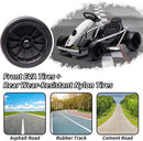 24V Ride-On Go Kart with Music and Horn, 8 MPH High Speed for Kids Ages 8-12 Magic Cars 4