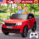 24V Licensed Land Rover 2-Seater Electric Ride-On Car for Kids with Music and Remote Control, Red Magic Cars Variant 0