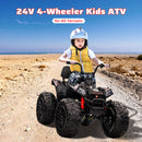 24V Kids Ride-On ATV Car with 80W Motor, 7AH Large Battery, and EVA Tires Magic Cars 4
