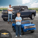 24V Licensed Silverado HD 2-Seater Electric Ride-On Car for Kids Magic Cars 7