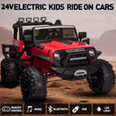 24V Ride-On Car with Remote Control, 2-Seater, Dual 200W Motors, LED Lights, 3 Speeds Magic Cars 4