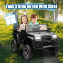 24V Kids 2-Seater Ride-On Truck with Switchable 2WD/4WD Drive Magic Cars 11