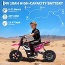 350W Electric Off-Road Dirt Bike for Kids Aged 3-12 with 24V Battery Magic Cars 2