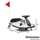 24V Battery-Powered Electric Drift Ride-On Go-Kart Toy for Kids Magic Cars 3