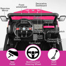 24V Battery-Powered 6-Wheeler Ride-On Dump Truck UTV with 4WD, Remote Control, and LED Lights Magic Cars 12