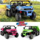 24V Battery-Powered 6-Wheeler Ride-On Dump Truck UTV with 4WD, Remote Control, and LED Lights Magic Cars 9