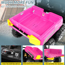 24V Electric Ride-On Dump Truck with 6 Wheels and Remote Control for Kids Magic Cars 7