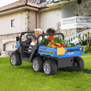 24V Ride-On Electric Dump Truck for Kids with 6 Wheels and Functional Dump Bed Magic Cars 15