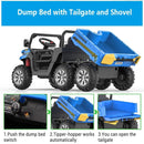 24V Electric Ride-On Kids Dump Truck with 6 Wheels and Functional Dump Bed Magic Cars 6