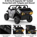 24V Remote Control Electric Dump Truck with Dump Bed and Additional Shovel Magic Cars 3