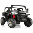 24V Electric 2-Seater Off-Road Kids Ride-On Dump Truck with 4-Wheel Drive and Functional Dump Bed Magic Cars 12