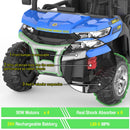 24V Electric Ride-On Dump Truck with 6 Wheels and Two Seats for Kids Magic Cars 5