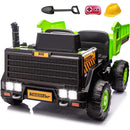 24V 2-Seater Ride-On Dump Truck Toy with Remote Control 4WD/2WD for Kids Magic Cars Variant 0